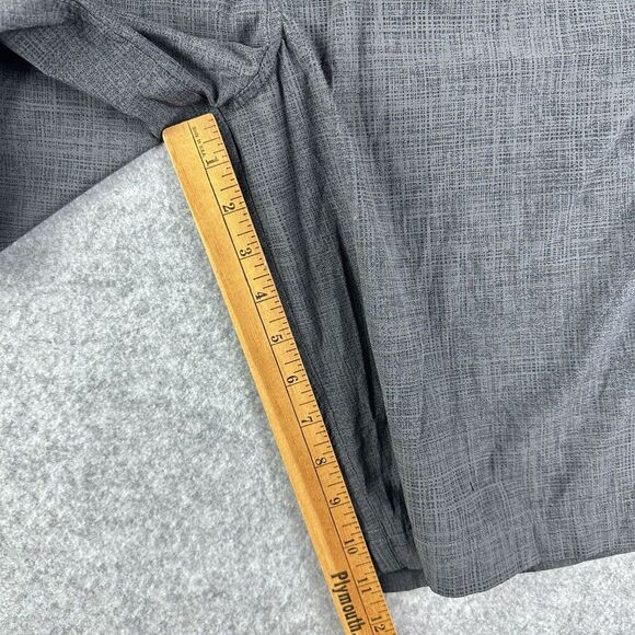 Lululemon Shorts Mens 29 Charcoal Gray Print Chino Performance Preppy Golf 11" - Picture 12 of 12